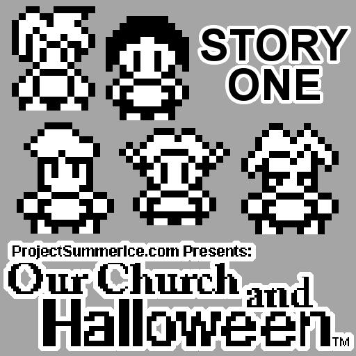 Christian based 2D RPG game Our Church and Halloween