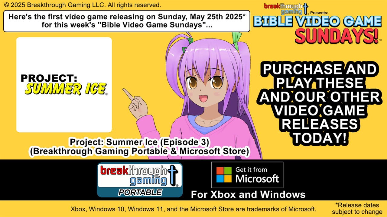 Bible Video Game Sundays